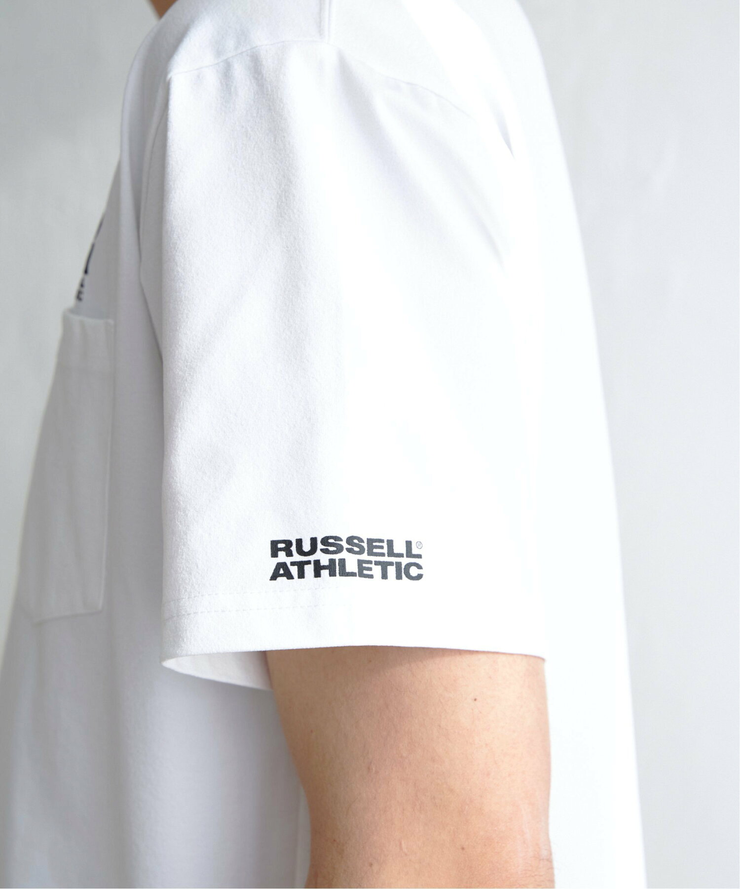 【吸水速乾】RUSSELL ATHLETIC ラッセルアスレチック ドライパワーポケTシャツ